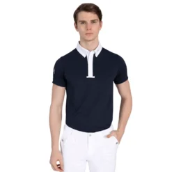 Turniershirt Herren Focus, kurzarm