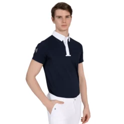 Turniershirt Herren Focus, kurzarm