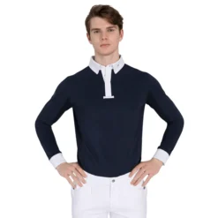 Turniershirt Herren Focus, langarm