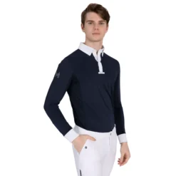 Turniershirt Herren Focus, langarm
