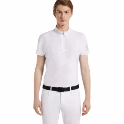 Turniershirt Herren Polo Balance Shirt Aero, kurzarm