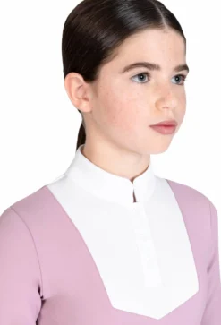 Turniershirt Kinder YR Sienna Show Shirt, langarm