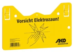 Warnschild Vorsicht Elektrozaun!