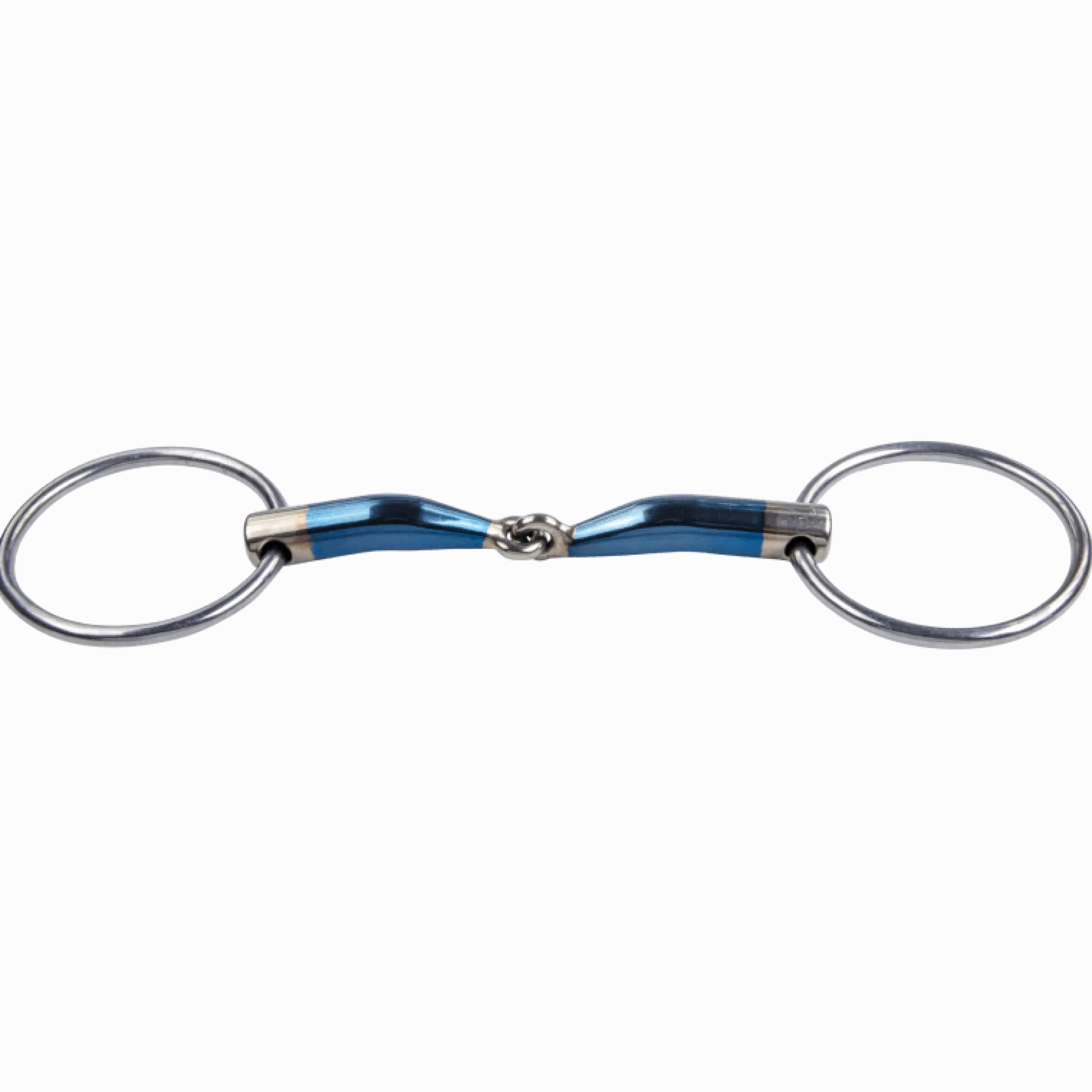 Wassertrense, einfach gebrochen, Sweet Iron, 7,5 cm Ringdurchmesser, Gebiss
