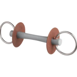 Wassertrense mit Comfortstange, Stangengebiss, 15 mm, Ring 6 cm, Gebiss