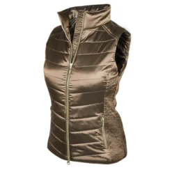 Weste Damen Champagne, Steppweste