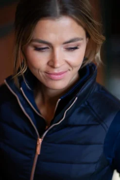 Weste Damen Lagoon Blush, Steppweste