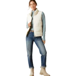 Weste Damen Ultrapuff HW25, Daunenweste
