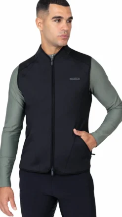 Weste Herren Grid Technical Vest, Fleeceweste