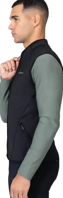 Weste Herren Grid Technical Vest, Fleeceweste