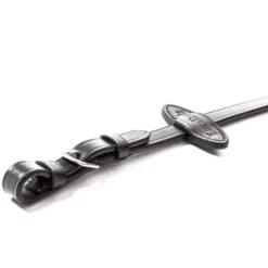 Zügel Doppel, Gurtzügel, mit 10 Stegen, 20 mm