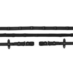 Zügel Durasoft Grip Wide, Lederzügel, 18 mm