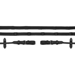 Zügel Durasoft Rundgenäht Grip, Lederzügel, 16 mm