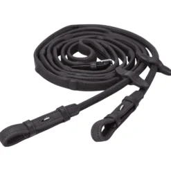 Zügel Durasoft Zaumhaken, Lederzügel, rundgenäht, 16 mm