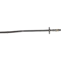 Zügel Gold, Gummizügel, mit 5 Stegen, 16 mm