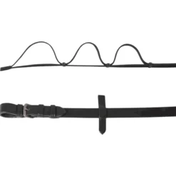 Zügel, Gurtzügel, Jagdzügel, mit Schlaufen, 19 mm