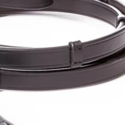 Zügel, Leder, mit Stegen, 16 mm