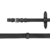 Zügel, Lederzügel, mit Stegen, extra lang, 16 mm